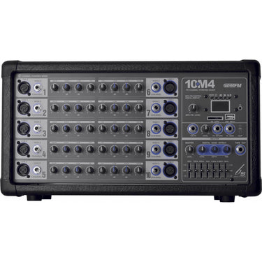 Consola Mezcladora Back-Stage Para Micrófonos 10 Canales 10m4 Usb